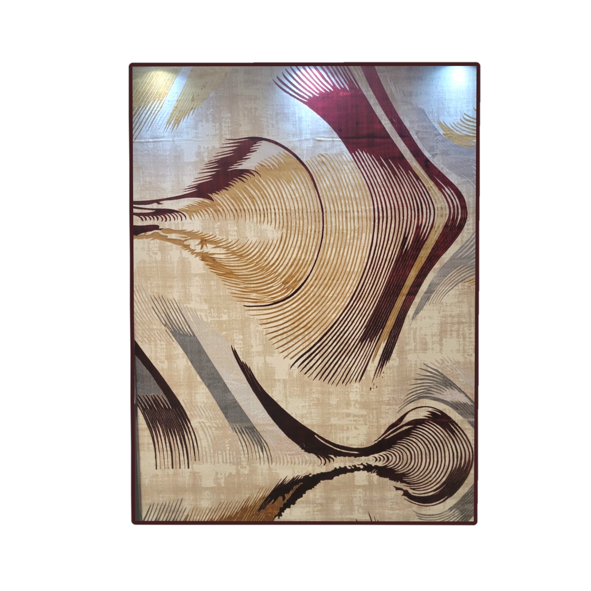 Crimson Wave Area Rug - 10x13 (ft)