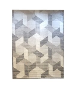 Monochrome Cube Area Rug - 10x13 (ft)