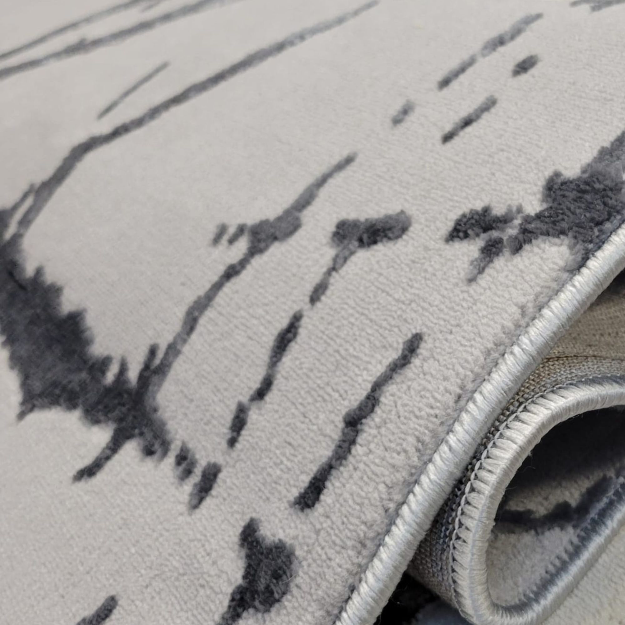 Rootline Gray PGI Rug 5.2x7.5 ft - Image 9