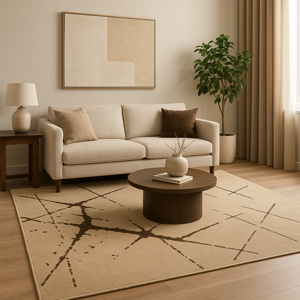 Rootline Mocha PGI Rug 4x6 ft - Image 6