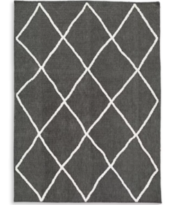 Signature Design by Ashley Stardo Black/Ivory Rug - 5x7.2 (ft)