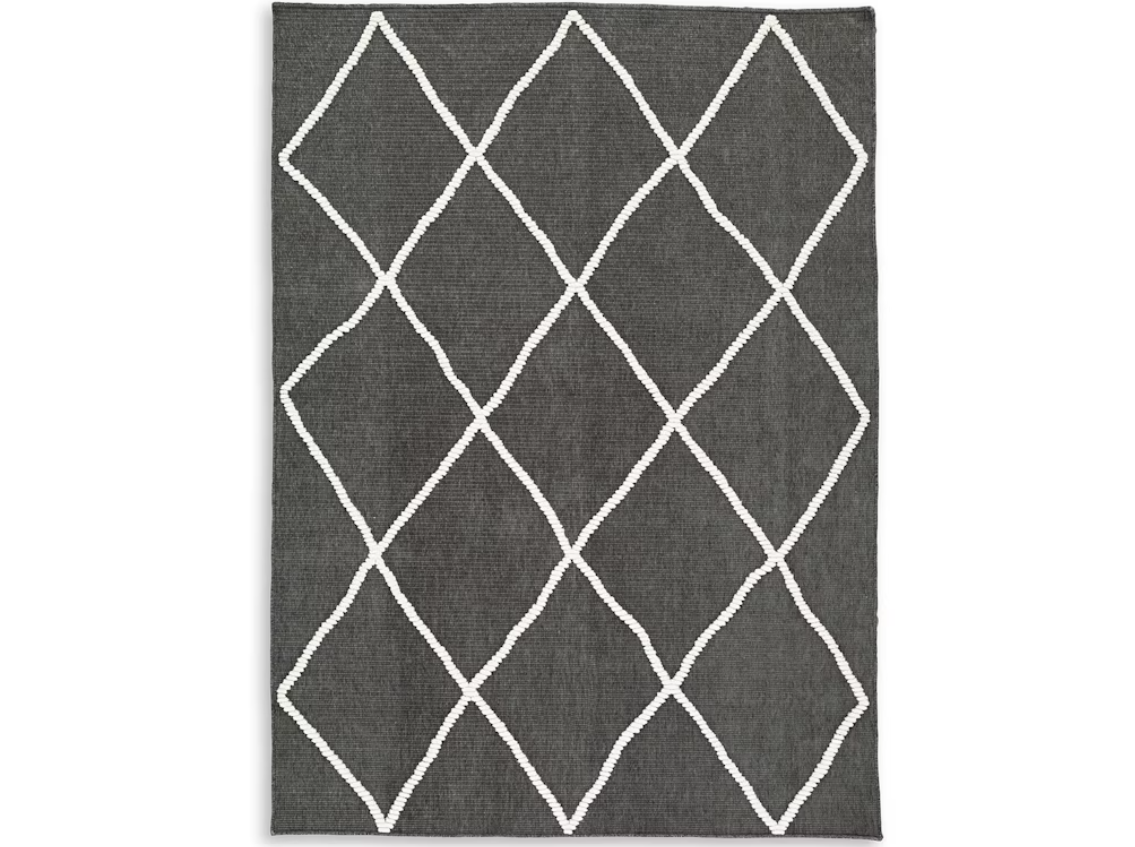 Signature Design by Ashley Stardo Black/Ivory Rug - 5x7.2 (ft)