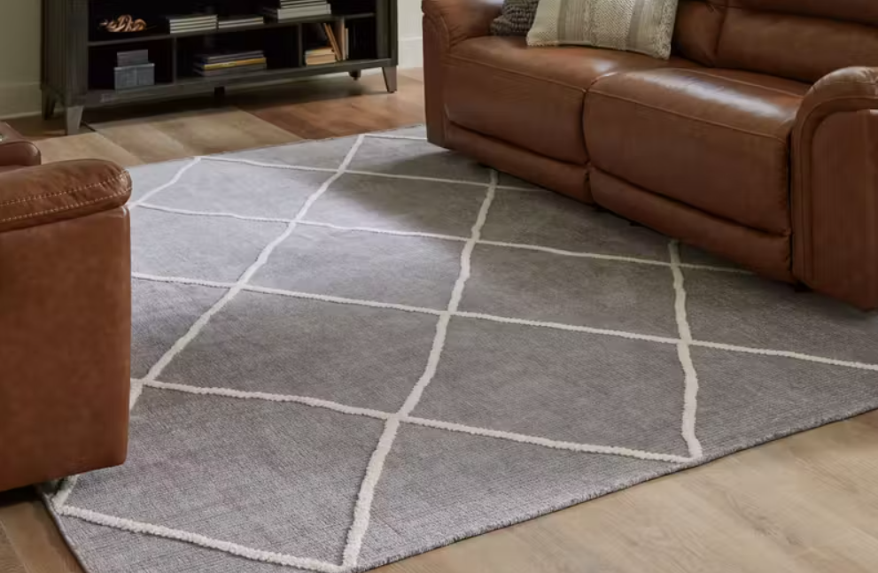 Signature Design by Ashley Stardo Gray/Ivory Rug - 8x10 - Image 3