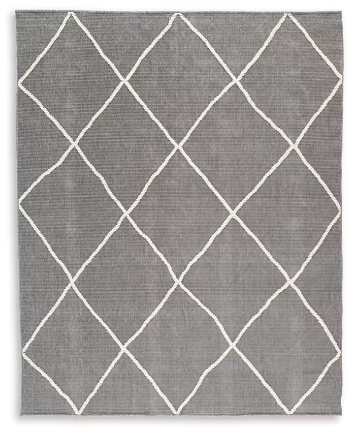 Signature Design by Ashley Stardo Gray/Ivory Rug - 8x10