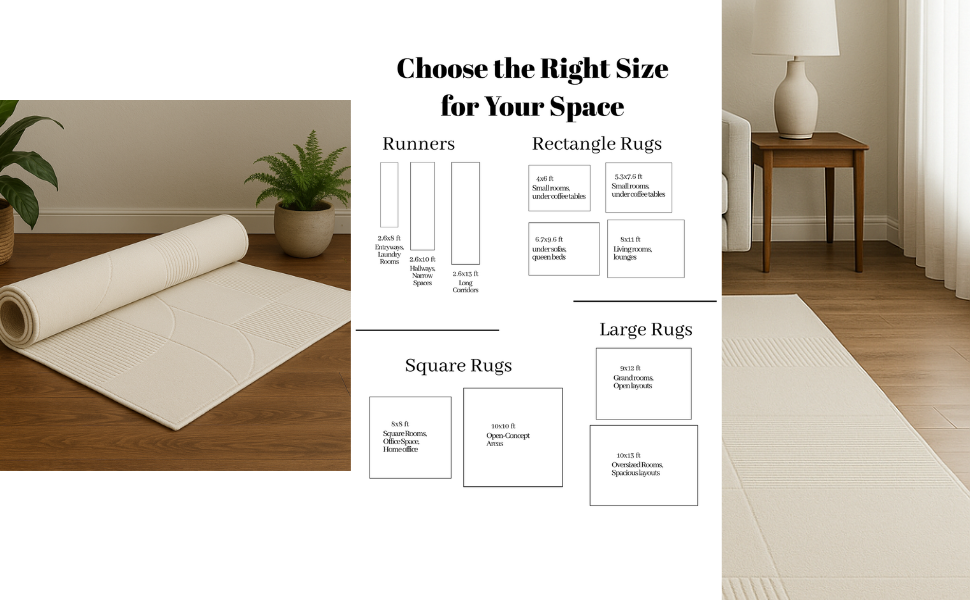Horizon Cream 0201A PGI Rug 4x6 ft - Image 4