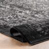Smoky 12 x 15 (ft) Loomed Polypropylene Black Medallion Oriental Area rug - Image 7