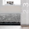 Smoky 12 x 15 (ft) Loomed Polypropylene Black Medallion Oriental Area rug - Image 6