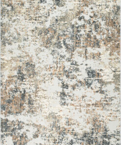 Spencer 52041 area rug full view with modern linear pattern
