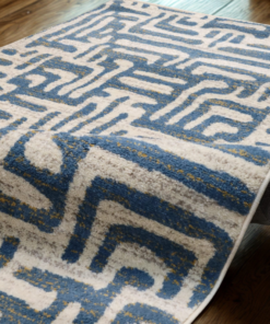Alternative view of Arcadia Wavy Maze Area Rug - 4x6 (ft)