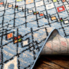 Arcadia Sky Diamond Area Rug - 4x6 (ft) - Image 3