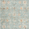 Nourison 9x12 (ft) Persian‑Inspired Blue Washable Rug