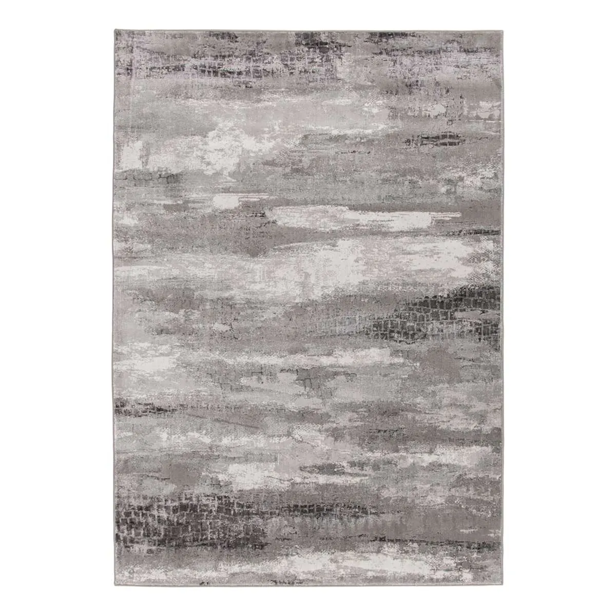 Camden Canbera Neutral Abstract Area Rug - 5x7