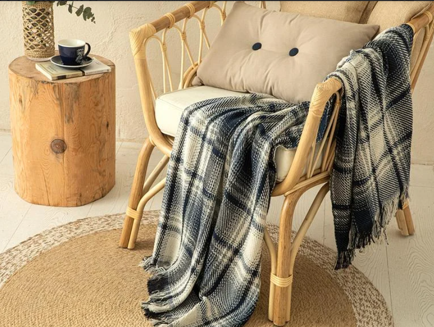 Agata Cotton Throw - 51 X 67 in - Image 2