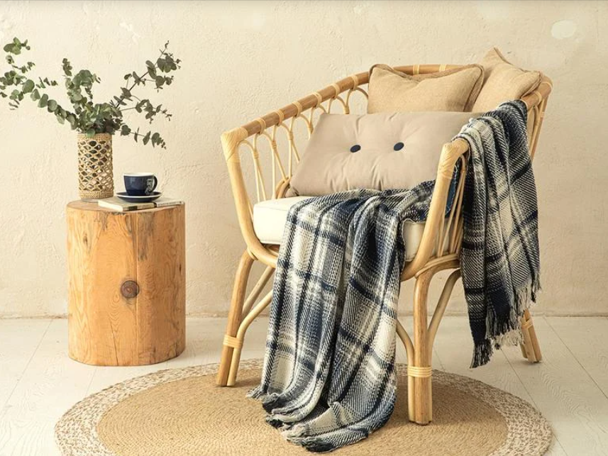 Agata Cotton Throw - 51 X 67 in