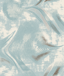 Aqua Waves Runner Rug - 2.6x5 (ft)