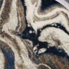 Marble Swirl Round Rug - 3.2x3.2 (ft) - Image 3