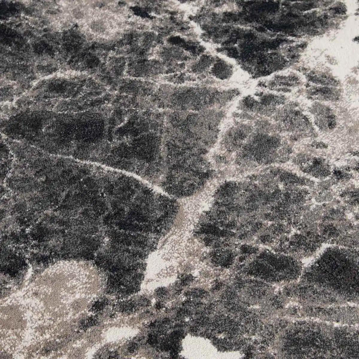 Adore Alaya Black/White Marbled Area Rug - 8x10 - Image 4