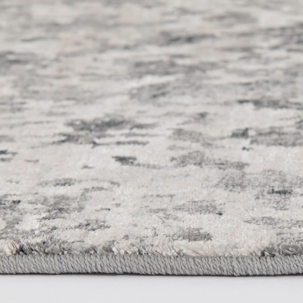 Crosby St. Adore Black/Grey Abstract Area Rug - 5x7 - Image 6