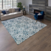 Bazaar Quattro Blue Medallion Area Rug - 8x10 - Image 3