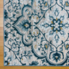 Bazaar Quattro Blue Medallion Area Rug - 8x10 - Image 2