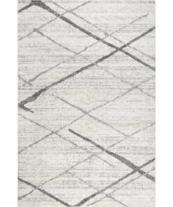 Thigpen Grey 8 ft. x 11 ft. Indoor Area Rug