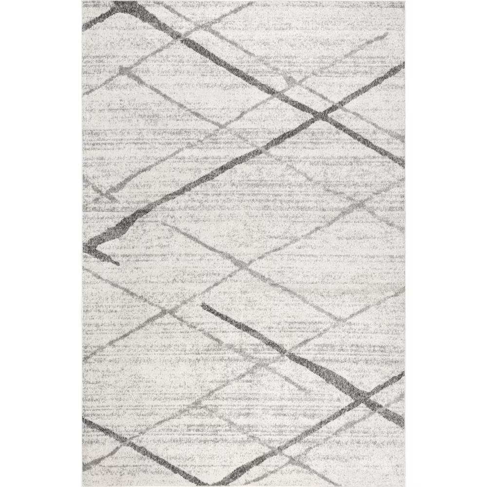 Thigpen Grey 8 ft. x 11 ft. Indoor Area Rug