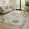 Traditional 8x11 rug styled in an elegant living room