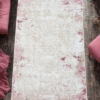 Niceness Blush Runner Rug - 2.6x6.5 (ft) - Image 2
