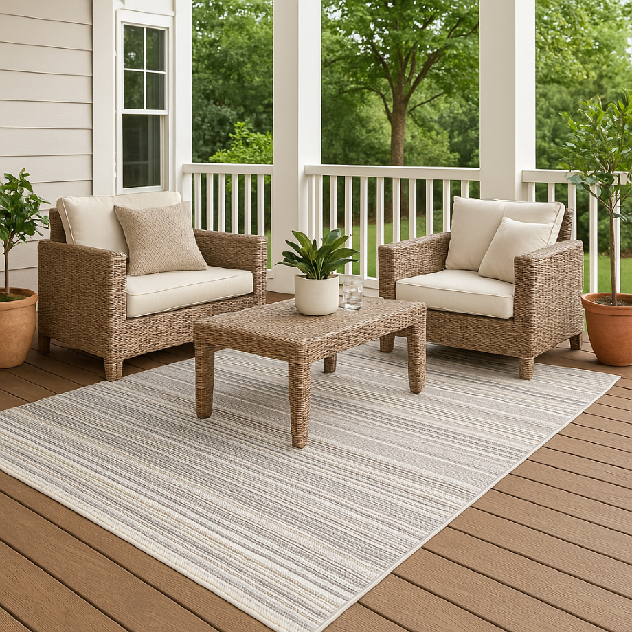 Brighton 98051 Area Rug - 6.7x9.6 (ft) Indoor/Outdoor - Image 2