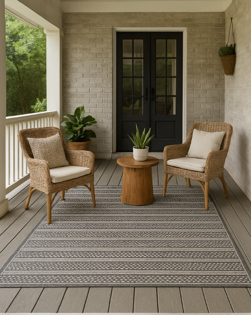 Brighton 98570 Area Rug - 5.3x7.6 (ft) Indoor/Outdoor - Image 2