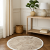 Concentric Round Rug - 3.2x3.2 (ft) - Image 2