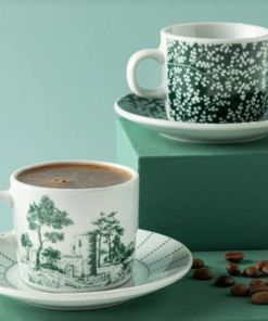 Dear Porcelain Turkish Coffee Set for 2