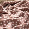 Dots Polar TV Blanket/Throw - Rose, 47 X 67 in - Image 3