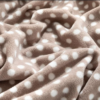 Dots Polar TV Blanket/Throw - Stone, 47 X 67 in - Image 3