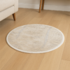 Driftwood Texture Round Rug - 3.2x3.2 (ft) - Image 2