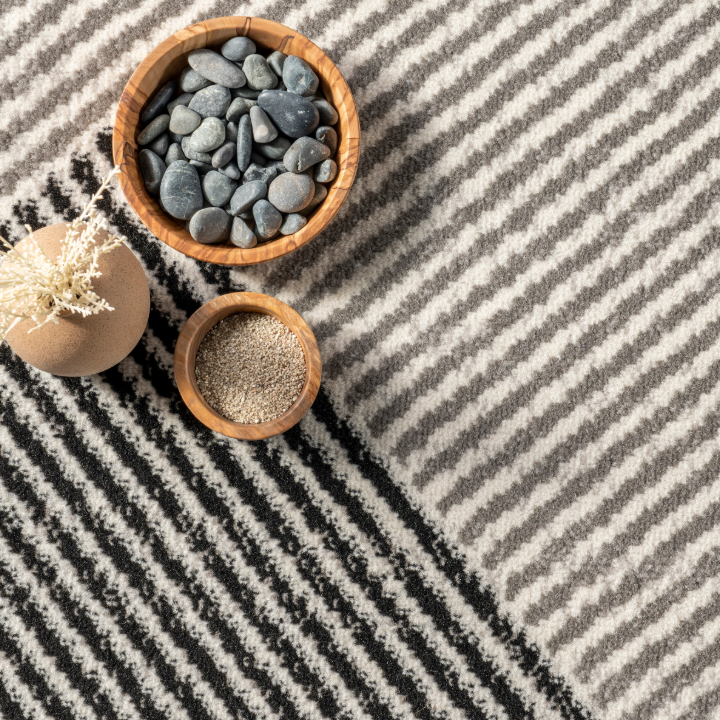 Charline 9x12 ft Grey Modern Mountain Area Rug - Image 5