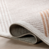 Charline 5x8 ft Beige Modern Mountain Area Rug - Image 3