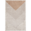 Charline 5x8 ft Beige Modern Mountain Area Rug