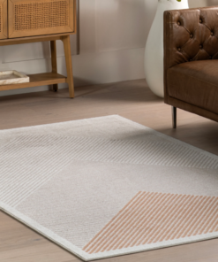 Alternative view of Charline 9x12 ft Beige Modern Mountain Area Rug