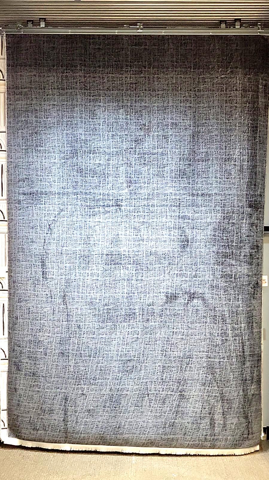 Deep Charcoal Weave Area Rug - 6.5x9.8 (ft)