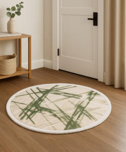 Alternative view of Forest Weave Round Rug - 3.2x3.2 (ft)