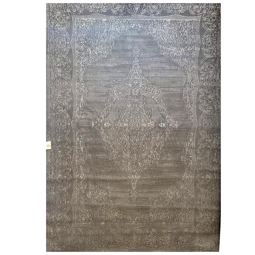 Vintage Medallion Gray Area Rug- 6.5x9.5 (ft)