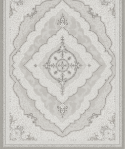Silver Medallion Runner Rug - 2.6x4 (ft)