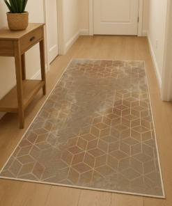 Alternative view of Zenit Mosaic Hexagon Runner Rug - 3.2x6.5 (ft)