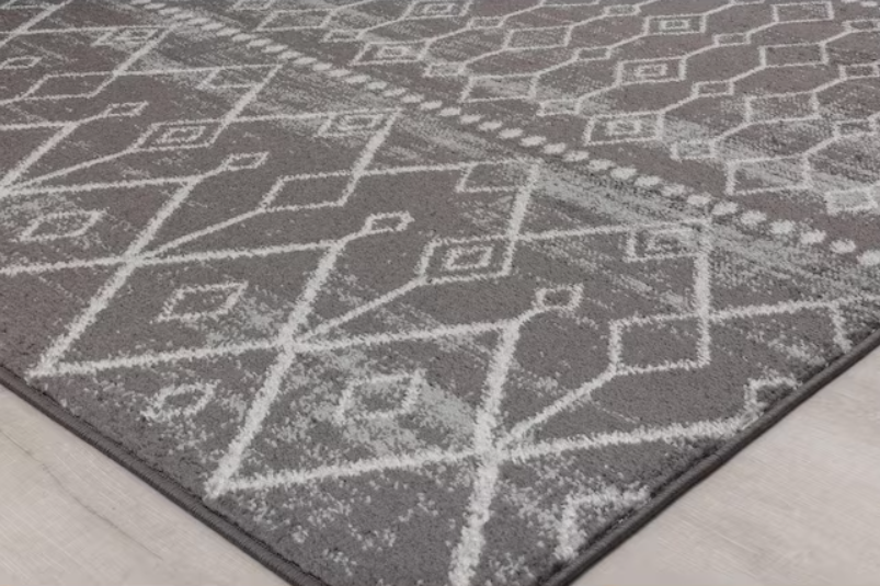 Knox Inky Charcoal Tribal Area rug - 5 x 7 (ft) - Image 6