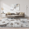 Gertmenian Alor Casual Floral Beige/Grey/Ivory Area Rug - 8x10 - Image 5