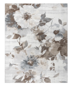 Gertmenian Alor Casual Floral Beige/Grey/Ivory Area Rug - 8x10