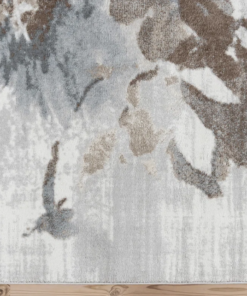 Alternative view of Gertmenian Alor Casual Floral Beige/Grey/Ivory Area Rug - 8x10