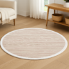 Linescape Round Rug - 3.2x3.2 (ft) - Image 2