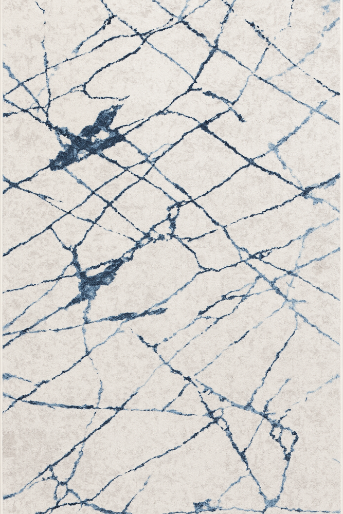 Blue Marble Runner Rug - 2.6x8 (ft)